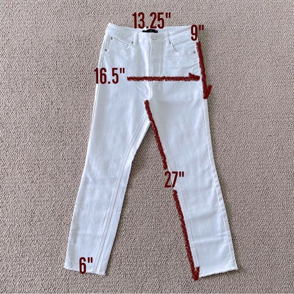 VOLCOM Vol Stone Jeans Paint White, 27 - Picture 5 of 10